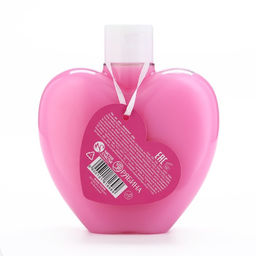 Гель для душа Love, 430 мл, аромат клубники в шоколаде, Чистое счастье  фото 2