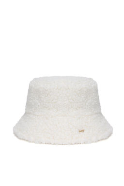 Детская кремовая шапка Неожиданная скидка в корзине