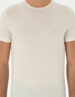 Ekru Slim Fit Ti__rt - Cacharel фото 6