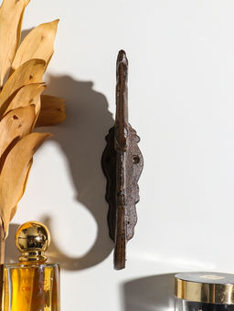 Крючок декоративный чугун "Лошадь и подкова" 17,7х10,5х3,5 см