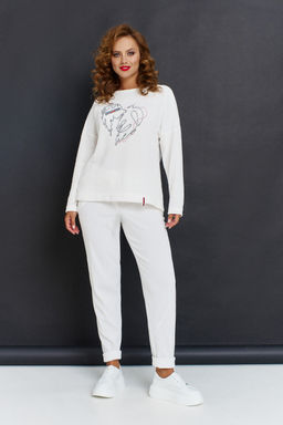 Джемпер AVE RARA 2196 экрю фото 2