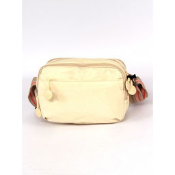 Сумка женская текстиль BoBo-9923-10, 3отд, плечевой ремень, молочный 261634  фото 2