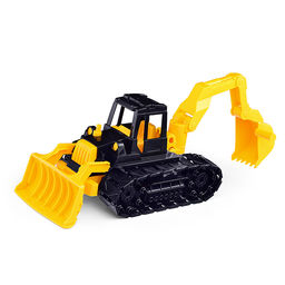 Тягач "Урал" с трактором