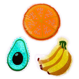 Мялка Фрукты с гидрогелием, виды МИКС - Simaland фото 3