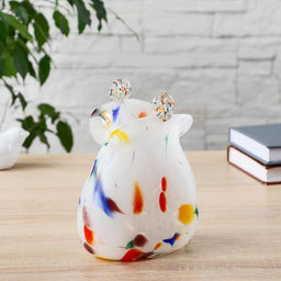 Ваза Кошелёк, h=16 см, в стеклокрошку, разноцветная