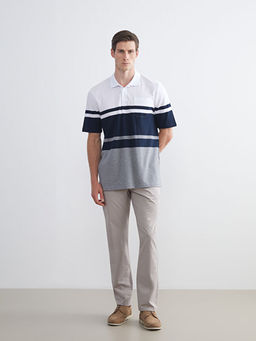 Polo Yaka ?izgili Pike Erkek Ti??rt