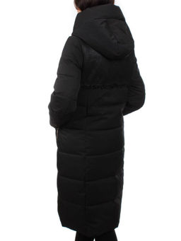 23-636 BLACK Пальто зимнее женское (холлоффайбер 150 гр., искусственная дубленка) - Fashion фото 6