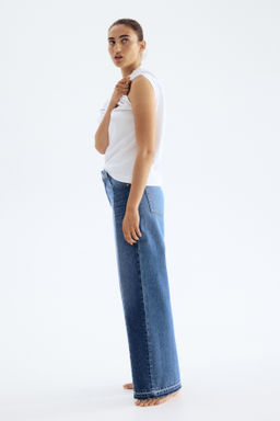 Wide Regular Jeans - H&m фото 5