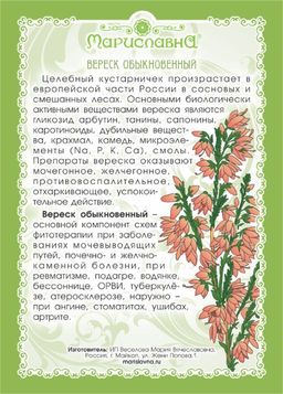 2 шт. Вереск обыкновенный (трава и цветы) - Мариславна фото 3