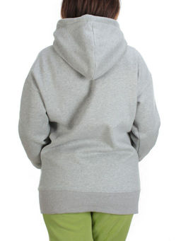 KD713 GREY Худи женское на флисе - Fashion фото 6