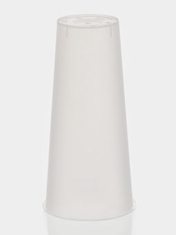 Цена за 2 шт. Стаканы одноразовые Bubble cup, набор 10 шт., 650 мл, d=9 см, h=18 см, пластик, матовые, прозрачные