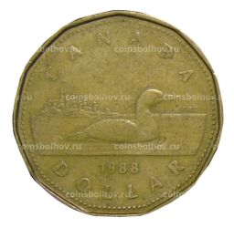 1 доллар 1988 года Канада