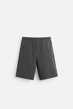 RELAXED FIT COTTON BERMUDA SHORTS - Zara фото 10