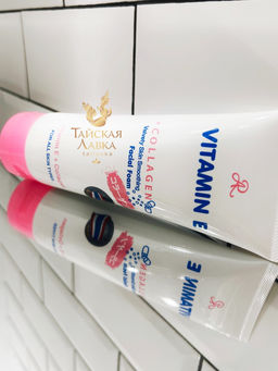 Пенка д/умывания Витамин Е и Коллаген ARON
190 мл  фото 3