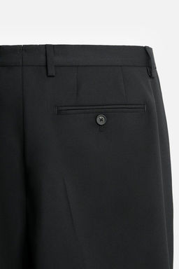 100% WOOL SUIT TROUSERS - Zara фото 8