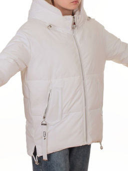 2387 WHITE Куртка зимняя женская (150 гр. холлофайбер)