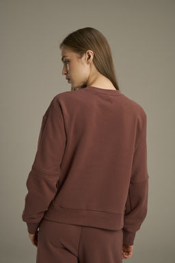 Свитшот утепленный Коричневый