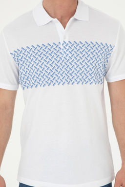 Мужская голубая футболка - U.s. polo assn фото 6