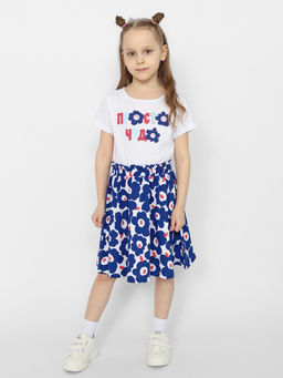 CRB wear / CSKG 63582-20-373 Платье для девочки,белый/Ex.Cherubino  фото 2