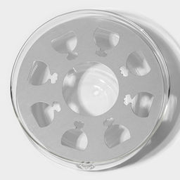 Подставка-подогрев под чайник Доляна Огонёк, d=14 см, внутренний d=13 см, стекло  фото 3