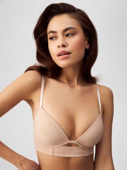 Бюстгальтер T-Shirt Demi жен. York бежевый - Concept club фото 2