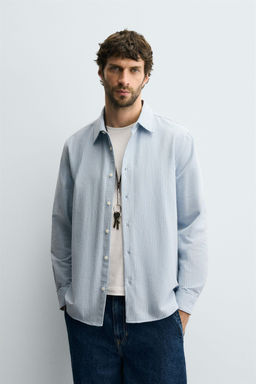 STRIPED REGULAR FIT SHIRT