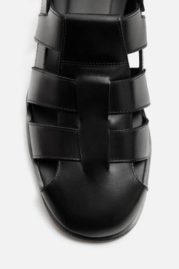 LEATHER CAGE SANDALS - LIMITED EDITION