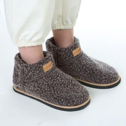 Тапочки-угги арт. М1/02-02 Каштан