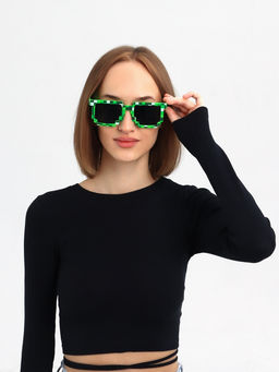 Очки солнцезащитные, UV 380, линза 5×6.2 см, ширина 14.4 см, дужка 14.8 см