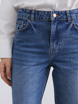 Flare Kad?n Jean Pantolon