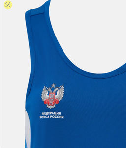 Майка боксерская женская INSANE RBF IN25-BF1000, синий  фото 5