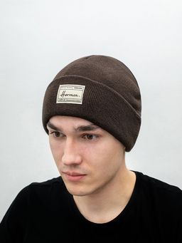 Шапка HERMAN арт. EDMOND 051 (коричневый)