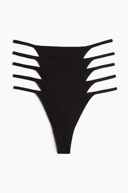 Pack de 5 bragas Thong