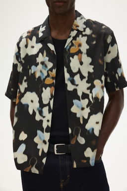 Camisa resort estampada Regular Fit - H&m фото 7