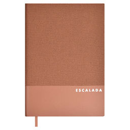 Ежедневник недатированный ESCALADA, А5, 160 л., арт. 63992/ 15 ПИКЕ ПЕПЕЛЬНО-РОЗОВЫЙ (кожзам: 146х