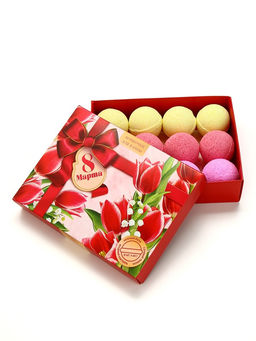 Бомбочки для ванны 8 Марта, 12?40 г, Чистое счастье  фото 3