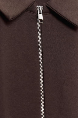 PLEATED FLEECE BOMBER JACKET - Zara фото 7