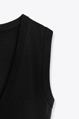 V-NECK TOP - Zara фото 5