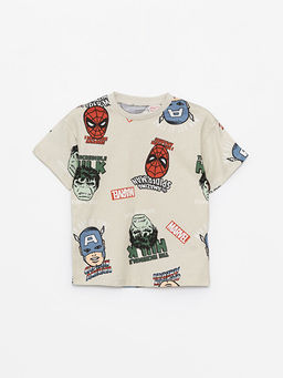 Bisiklet Yaka Uzun Kollu Bask?l? Erkek Bebek Sweatshirt ve E?ofman Alt? 2li Tak?m - Waikiki фото 2