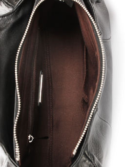 LACCOMA сумка АУ4748-черный натуральная кожа  фото 4