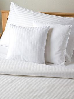 КПБ Страйп-Сатин 1х1 Белый 140 гр/м2