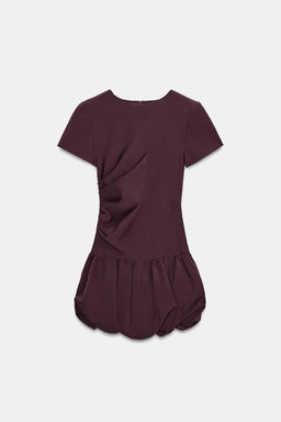 SHORT BALLOON DRESS - Zara фото 14