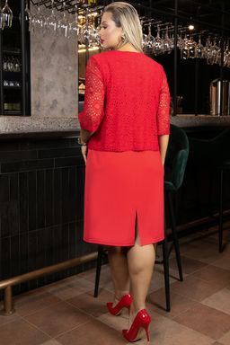 Платье Ирида (красное) П11609 - Lt collection фото 2