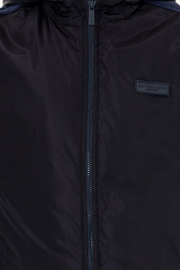 U. S. Polo Assn Мужской темно-синий вязаный кардиган с капюшоном - U.s. polo assn фото 13