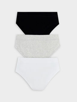 Трусы женские слипы мультипак (3 шт.) в белом цвете - Mark formelle фото 9