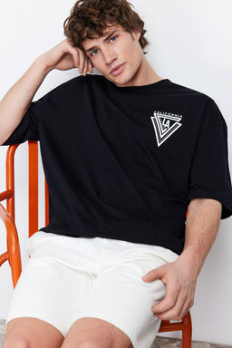 TRENDYOL MAN Oversize/Genis Kesim K?sa Kollu Sehir Bask?l? %100 Pamuklu T-Shirt TMNSS20TS1102 - Trendyolmilla фото 35