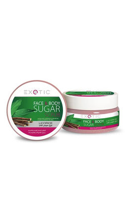 Exotic EX-09 Скраб сахарный для лица и тела (I Licorice) 300 ml