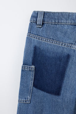 RELAXED BALLOON JEANS - Zara фото 4