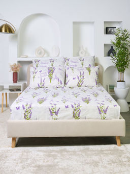 Простыня бязь - Лаванда 150х215