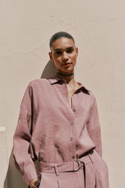 SOFT FLOWING SHIRT - Zara фото 11